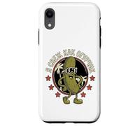 Langue Russe Amusante comme Un cornichon rétro Vintage Coque pour iPhone XR