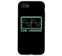 Langue sinusoïdale mathématiques Amant trigonométrie calcul mathématiques Coque pour iPhone SE (2020) / 7/8