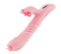 Langue Suceur Clitoridienne Double Mas-seur aspi-rateur vibromass-EUR Stimul-ateur Lang-UE clito-ridien VI-Brant Femme SUCC-ION vibromas-seurs femi-nin clitori-Dien vibra-nte Poi-nt g rabbit Y4