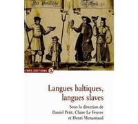 Langues baltiques, langues slaves