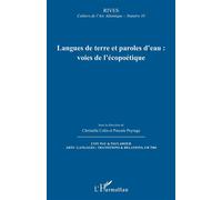 Langues de terre et paroles d’eau : voies de l’écopoétique - Pascale Peyraga - L'harmattan - broché - Essai