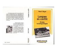 Langues en conflit Etudes sociolinguistiques - Henri Boyer - L'harmattan - broché - Livre