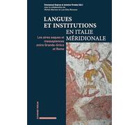 Langues et institutions en Italie méridionale