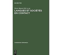 Langues Et Sociétés En Contact