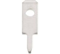 Languette 2.8 x 0.5 mm Vogt Verbindungstechnik 378005.68 180 ° non isolé métal 100 pc(s)