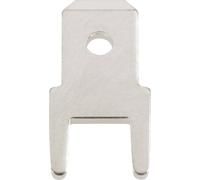 Languette 4.8 x 0.8 mm Vogt Verbindungstechnik 382508.68 180 ° non isolé métal 100 pc(s)