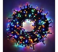 Languette 50mt Chaîne 1000 Lumières pour Arbre de Noël À LED Multicolore Externe