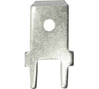 Languette 6.3 Vogt Verbindungstechnik 3866b.68 180 ° non isolé métal 100 pc(s)