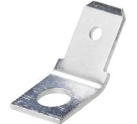 Languette 6.3 x 0.8 mm Vogt Verbindungstechnik 3856.60 45 ° non isolé métal