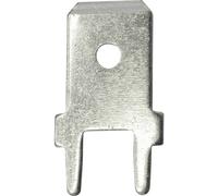 Languette 6.3 x 0.8 mm Vogt Verbindungstechnik 3866a.61 180 ° non isolé métal 100 pc(s)