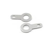 Languette à souder, 100pièces M2.2-M6.2 à souder circulaires en cuivre plaqué argent(M3.2)