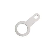 Languette à souder à une seule extrémité, 100pièces de cuivre plaqué argent M2.2/2.7/3.2-M10.2 à souder circulaire(M6.2 100PCS)