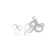 Languette à souder à une seule extrémité, Borne à tête unique en cuivre M2.2-M8.2, soudure circulaire, joint plaqué argent(M5.2 100pcs)