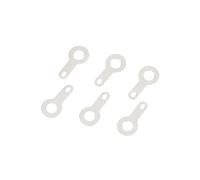 Languette à souder, Soudure circulaire en cuivre plaqué argent Φ2,2~Φ8,2(500pcs 8.2)