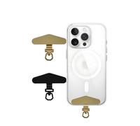 Languette d'attache de téléphone en métal, patch de téléphone en métal, coussinet universel pour cordon de téléphone portable pour étui de téléphone portable complet