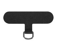 Languette d'Attachee Universelle Téléphone Compatible Cordon Lanière Noir