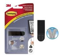 3M Bandes de montage d'images Command noir Contenu: 4 paire(s)