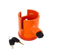 Languette de remorque - Coupleur d'attelage en acier antivol robuste | Ajustement universel pour remorquage de camping-car, tondeuse à gazon, cric, conteneur, porte, sol, sécurité, 2200 g