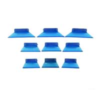 Languettes de pour colle 9pcs Nylon pour Débosselage Languettes | Nylon pour durable, 9 formes différentes, compatible pour marteau coulissant, réparation rapide, visible