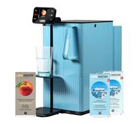 LANGWATER Osmoseur d'eau potable & Minéralisation TheWell 2 - Filtration eau du robinet Osmose Inverse NSF58 - Distributeur eau chaude et arômatisée - Packs de Minéraux & Pêche fabriqués en Suisse