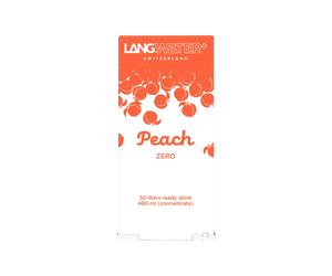 LANGWATER+ Pack d'arôme Pêche Zero - Light & Sweet