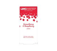 LANGWATER+ Pack d'arômes Fraise-Framboise Zéro pour Boisson Sans Sucre et Zero Calorie - Compatible avec le purificateur d'eau par osmose inversée TheWell pour une eau pure, minéralisée et aromatisée