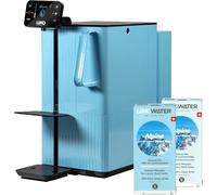 LANGWATER Purificateur d'eau & Minéralisation TheWell 2 - Filtration eau du robinet instantanée avec Osmose Inverse NSF58, UV, Distributeur eau chaude. Inclut osmoseur et 2 Packs de Minéraux Suisses