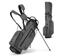 LANGWEI Gris,Sac Trépied De Golf, Sac De Golf Léger avec Support pour Hommes Et Femmes, Sac De Transport avec Double Sangle pour Le Practice