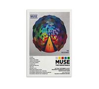 LANGYA Muse - The Resistance - Impression sur toile - Décoration murale - Pour salon, chambre à coucher - Style sans cadre - 30 x 45 cm