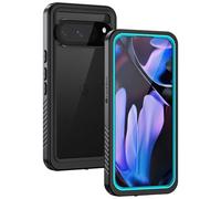 Lanhiem Coque pour Google Pixel 9 Pro XL Étanche - Antichoc Incassable 360 Intégrale [avec Protection Écran+Camera] IP68 Waterproof Militaire Chantier Antipoussière pour Pixel 9 Pro XL - Bleu