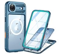 Lanhiem Coque pour iPhone 17 Air IP68 Étanche 360 Antichoc Integrale,Bleu | Imperméable,Waterproof,Étui avec Protection écran,Antipoussière,Incassable,Compatible avec MagSafe,Renforcée,Full,Chantier