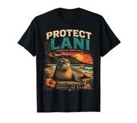 Lani Le Moine Seal Protect Hawaiian Reef Respect Lahaina T-Shirt