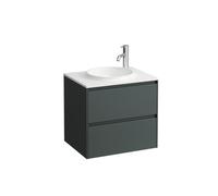 Lani meuble 600 2 tiroirs compatible avec lav h814073 gris traffic 570x440x515 - LAUFEN H4042521122661