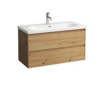 Lani meuble sous lavabo, 2 tiroirs, pour lavabo h810089 - LAUFEN H4035621122671