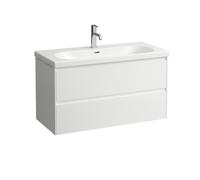 Lani meuble sous lavabo, 2 tiroirs, pour lavabo h810089 - LAUFEN H4035621129901