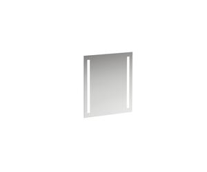 Lani miroir 600mm 2 éclairages led verticaux intégrés 600x700x28mm miroir - LAUFEN H4038521121441