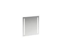Lani miroir 650mm 2 éclairages led verticaux intégrés 650x700x28mm miroir - LAUFEN H4038531121441