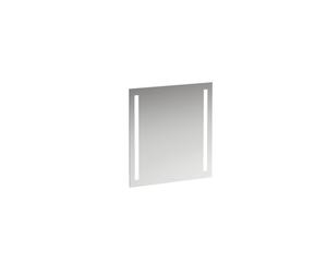 Lani miroir 650mm 2 éclairages led verticaux intégrés 650x700x28mm miroir - LAUFEN H4038531121441