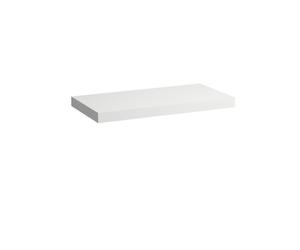 Lani plan 1000 mm sans déc 65 mm d’épaisseur blc mat 985x495x65 - LAUFEN H4046601122601