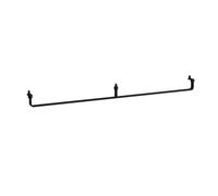 Lani porte-serviettes 1200 mm noir mat 1150x70x55 mm - LAUFEN H3811284500001
