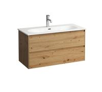 Lani pr lua pack 1000 lavabo slim meuble 2t chêne sauvage 1000x455x525 - LAUFEN H8600882671041