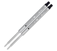 Lanier Combo Pack - Lot de 2 - Recharge d'encre Monteverde® Soft Roll™ Ballpoint W13 compatible avec la plupart des stylos à bille Waterman® - Noir (pointe moyenne 0,7 mm)