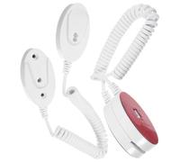 Lanière Anti-Perte pour Télécommande Rétractable 2 Pcs Blanc