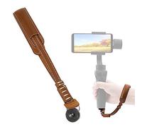 Lanière D'appareil Photo, Cuir d'unité Centrale Brun Clair de Poche Caméra de Tête de Téléphone Portable Lanière de Téléphone Portable Corde Suspendue Dragonne pour OSMO Mobile2