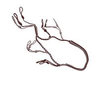 Lanière D'appel de Canard Tricotée à la Main, Paracorde Durable, Porte-appel de Jeu pour les Amateurs D'observation des Oiseaux et de Chasse (Café)