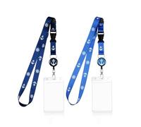 Lanière de croisière avec porte-cartes, 2 cordons réglables pour cartes de navire, porte-badge d'identification facile d'accès, accessoires indispensables pour femmes, filles et enfants