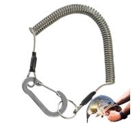Lanière de pêche | Corde rétractable pour kayak | Corde de pêche robuste, cordon anti-perte pour randonnée, camping