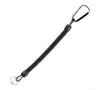 Lanière de pêche flexible enroulée avec ressort en acier intérieur pour une utilisation durable dans diverses conditions (blanc)