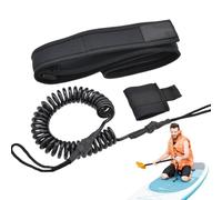 Lanière de planche à pagaie - Équipement de surf, sangle de ceinture rétractable à avec sangles à dégagement rapide, équipement de sécurité pour kayak, tube, pêche, surf, canoë, accessoire