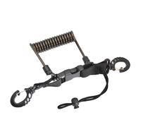Lanière de plongée sous-marine avec pince et boucle rapide - Cordon anti-perte à ressort - Corde de sécurité pour plongée